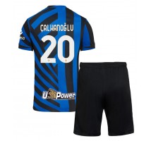 Inter Milan Hakan Calhanoglu #20 Koszulka Podstawowa dzieci 2024-25 Krótki Rękaw (+ krótkie spodenki)